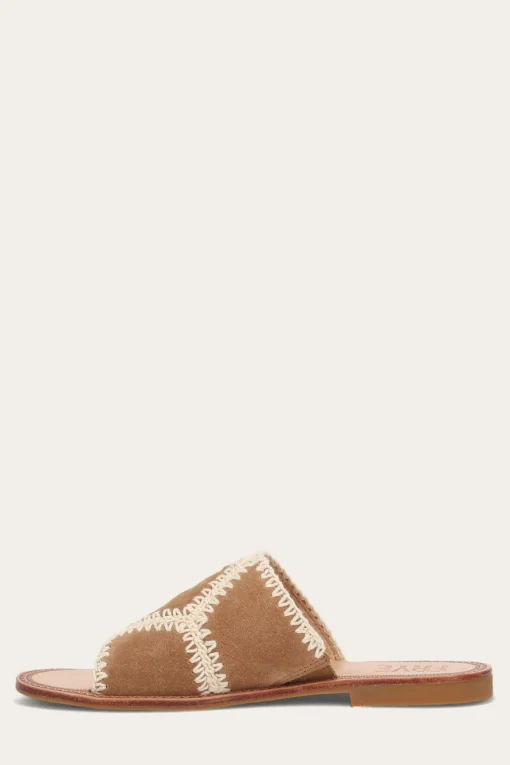 Online Frye Ava Crochet Slide