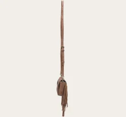 Cheap Frye Ava Raffia Convertible Belt Bag Cognac