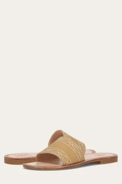 Online Frye Ava Woodstock Slide