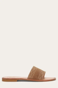 Online Frye Ava Woodstock Slide