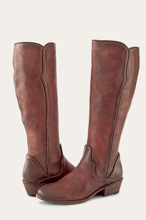 Best Sale Frye Carson Piping Tall