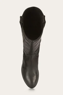Flash Sale Frye Carson Pull On Wide Calf Black