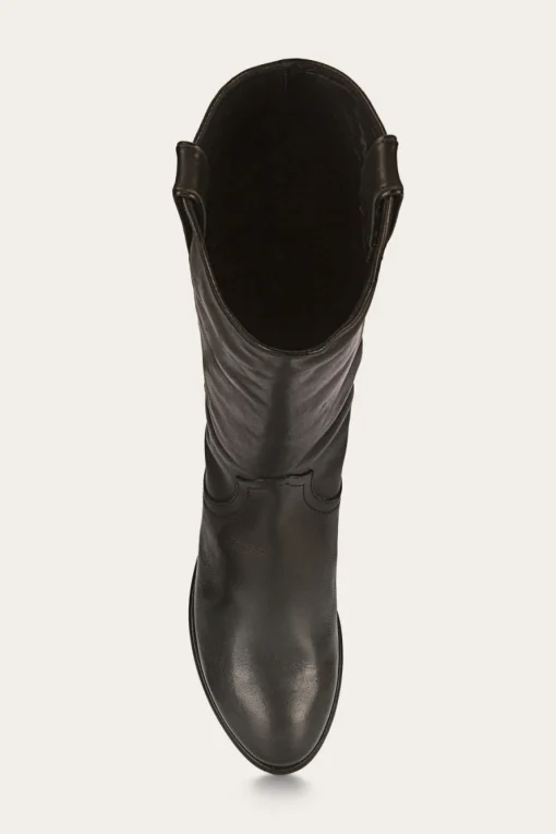 Flash Sale Frye Carson Pull On Wide Calf Black