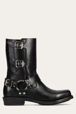 Shop Frye Conway Moto Harness Black