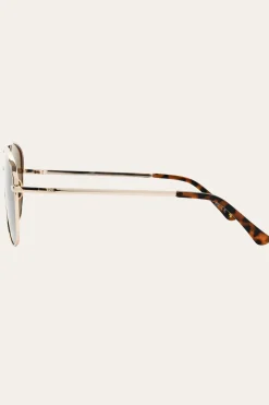 Discount Frye Evelyn Sunglasses Gold
