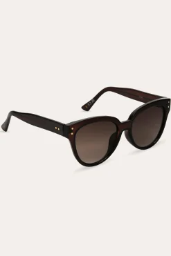 Outlet Frye Janine Sunglasses Brown