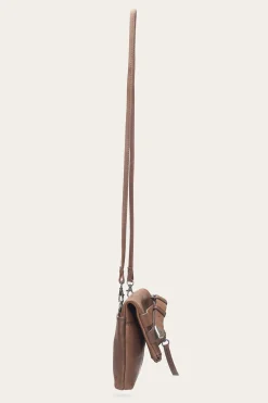 Shop Frye Jean Crossbody Clutch Cognac