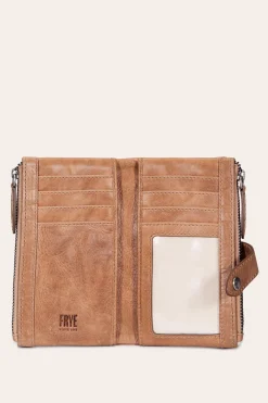 Shop Frye Melissa Double Zip Wallet