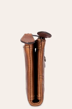 Shop Frye Melissa Double Zip Wallet