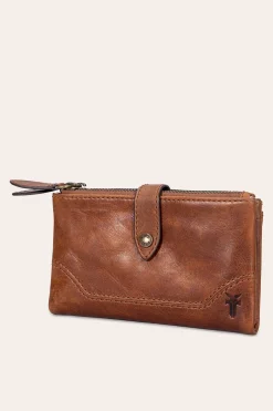 Shop Frye Melissa Double Zip Wallet