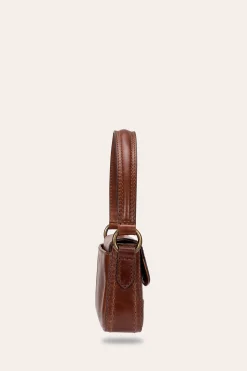 Cheap Frye Melissa Mini Flap COGNAC