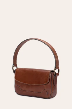 Cheap Frye Melissa Mini Flap COGNAC