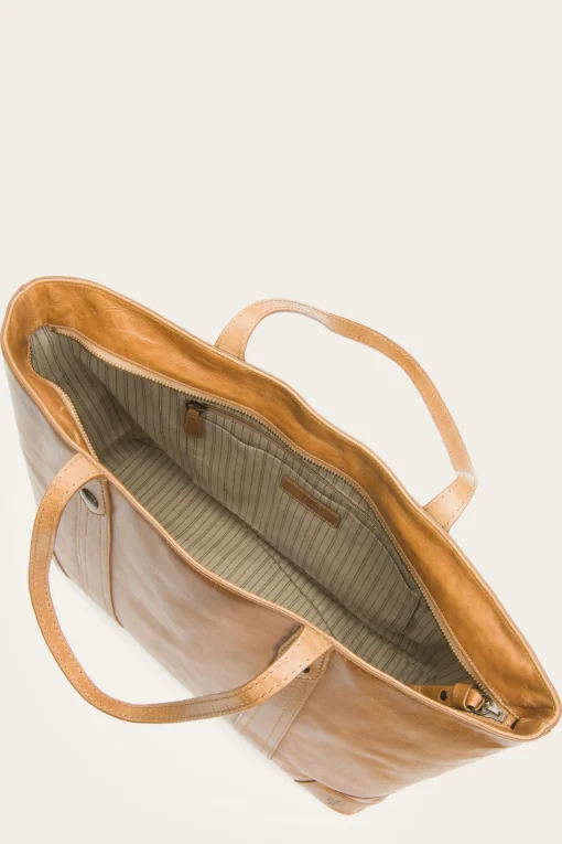 Discount Frye Melissa Traveler Beige