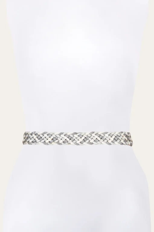 Sale Frye 35MM Tonal Woven Leather Belt