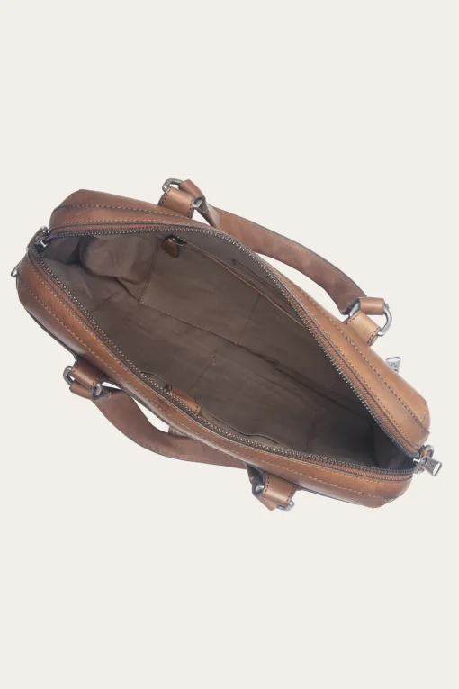 Clearance Frye Nash Briefcase Cognac