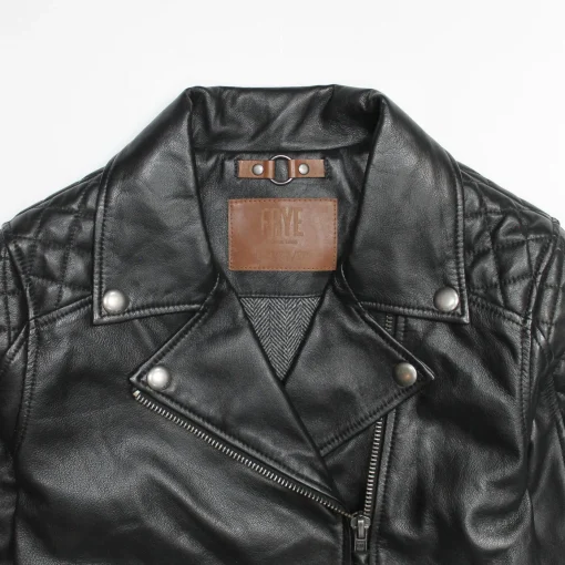 Sale Frye Oxblood Biker Jacket
