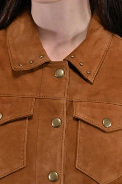 Flash Sale Frye Oxblood Fringed Jacket