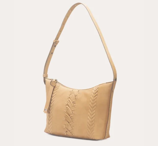 Fashion Frye Savannah Shoulder Beige
