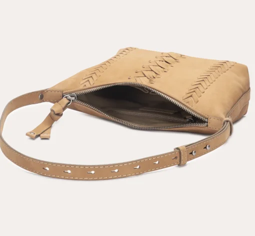Fashion Frye Savannah Shoulder Beige